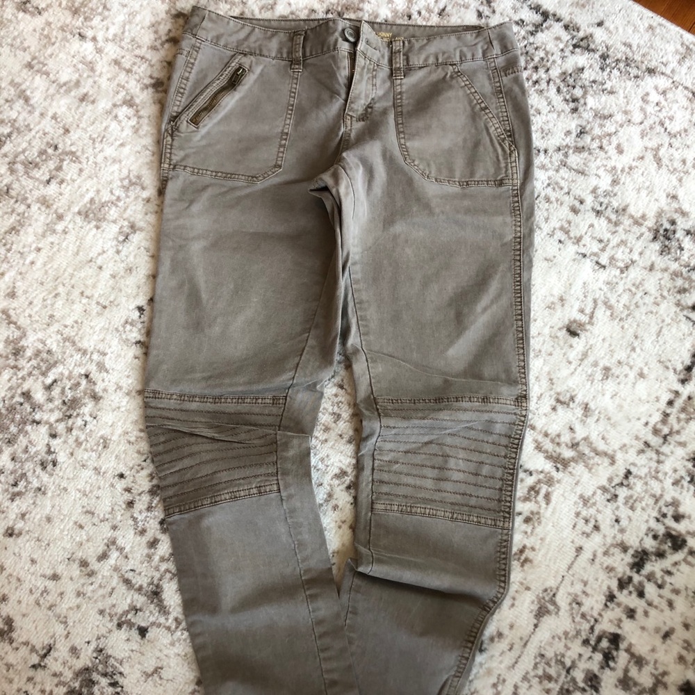 Moto Mid-Rise Skinny Pants